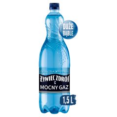 Żywiec Zdrój Mocny Gaz Woda źródlana 1,5 l