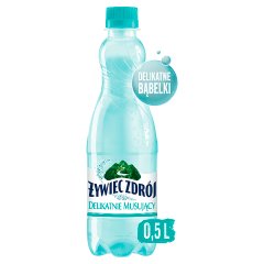 Żywiec Zdrój Delikatnie Musujący Woda źródlana 500 ml