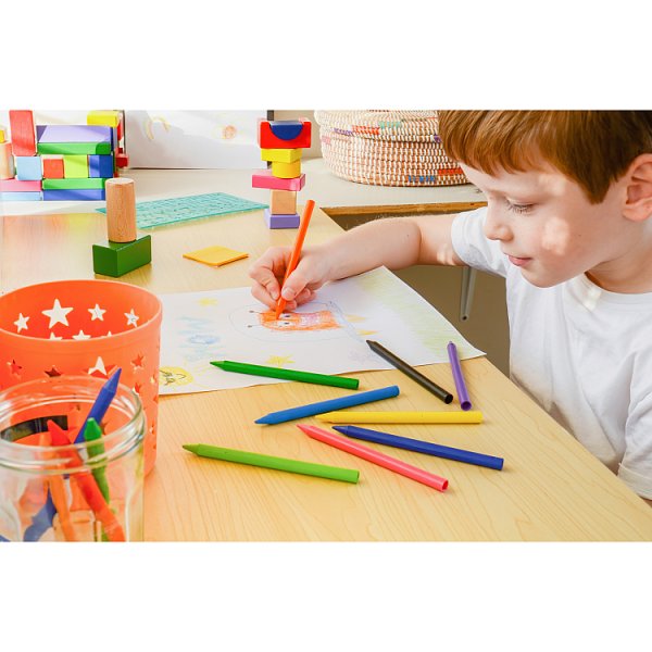BiC Kids Plastidecor Kredki świecowe 12 sztuk