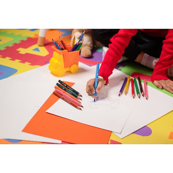 BiC Kids Evolution Triangle Kredki jumbo 12 sztuk