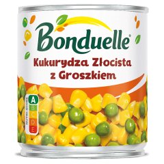 Bonduelle Kukurydza złocista z groszkiem 170 g