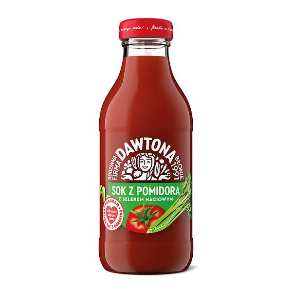 Dawtona Sok pomidorowy z selerem naciowym 300 ml