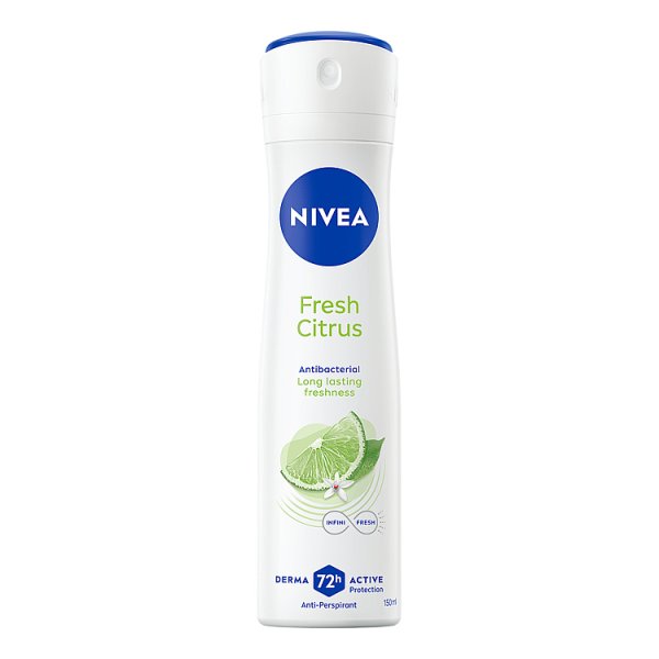 Nivea Fresh Citrus Antyperspirant Spray 150ml