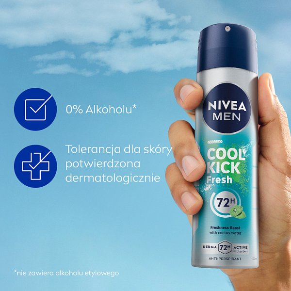 Nivea MEN Fresh Kick Antyperspriant DLA Mężczyzn 150 ml