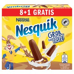 Nesquik Lody kakaowe i lody waniliowe 387 ml (9 sztuk)