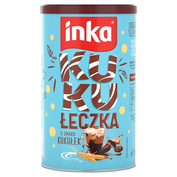 Inka Kukułeczka Rozpuszczalna kawa zbożowa z kakao o smaku kukułek 120 g
