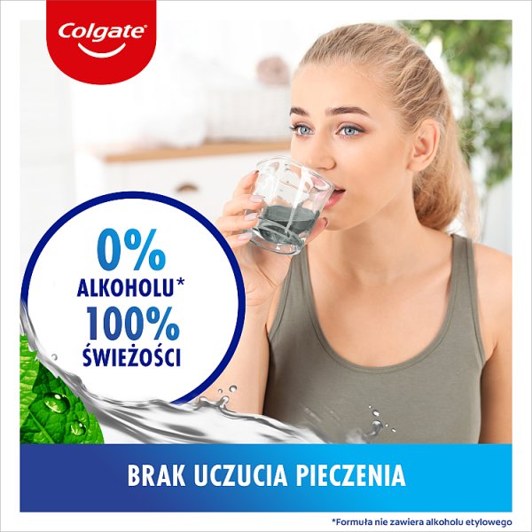 Płyn do płukania jamy ustnej Colgate Plax White+Charcoal