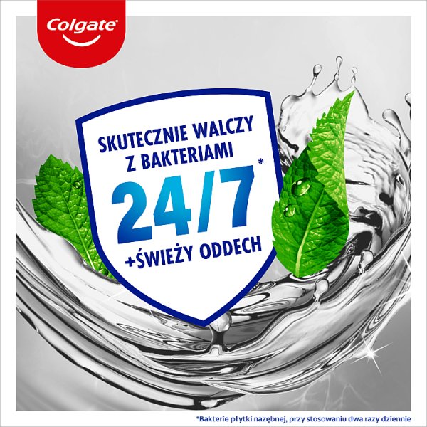 Płyn do płukania jamy ustnej Colgate Plax White+Charcoal
