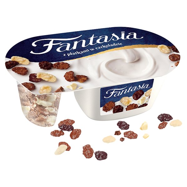 Fantasia Jogurt kremowy z płatkami w czekoladzie 102 g