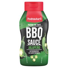 Podravka Pikantny sos barbecue z papryką jalapeño 345 g