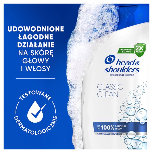 Head &amp; Shoulders Classic Clean Codzienny Szampon Przeciwłupieżowy 400 ml. Efekt świeżości