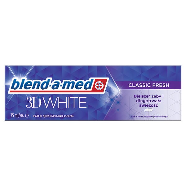Blend-a-med 3D White Classic Fresh Pasta do zębów 75ml