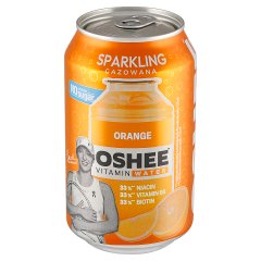 Oshee Vitamin Water Napój gazowany o smaku pomarańczowym 330 ml