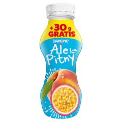 Danone Ale Pitny Produkt mleczny o smaku brzoskwinia-marakuja 300 g