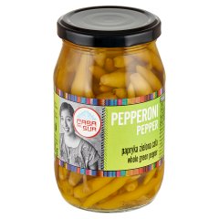Casa del Sur Papryka zielona Pepperoni cała 325 g