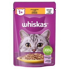 Whiskas Mokra karma dla kotów z kurczakiem galaretka 85 g