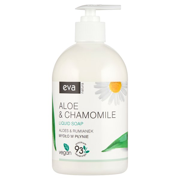 Eva Natura Mydło w płynie aloes &amp; rumianek 500 ml