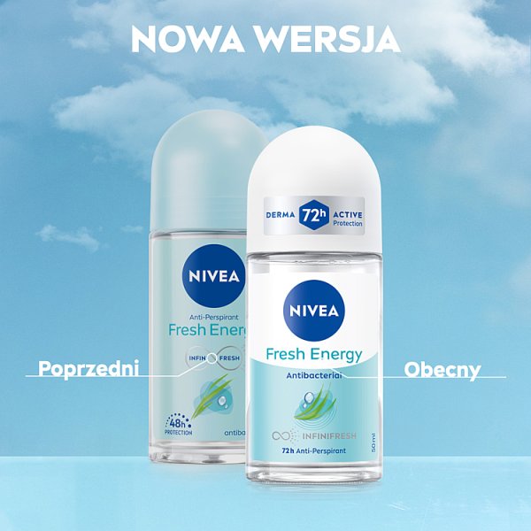 Nivea Fresh Energy Antyperspirant W Kulce 50 ml