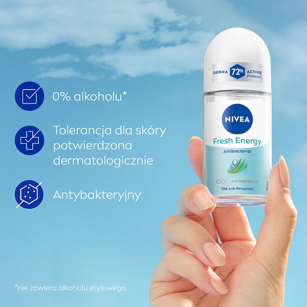 Nivea Fresh Energy Antyperspirant W Kulce 50 ml