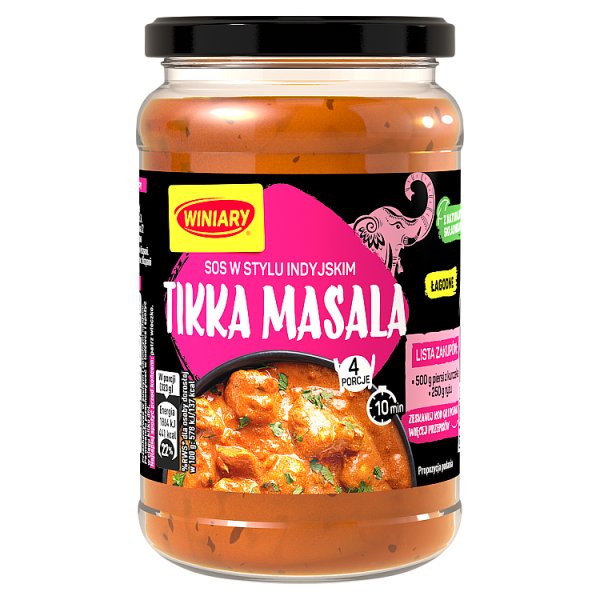 Winiary Sos w stylu indyjskim tikka masala 340 g