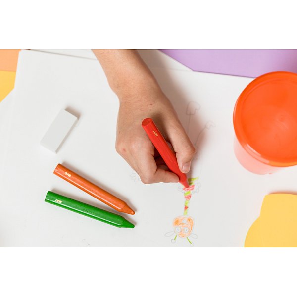 BiC Kids Plastidecor Trójkątne kredki świecowe 12 sztuk