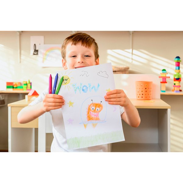 BiC Kids Plastidecor Trójkątne kredki świecowe 12 sztuk