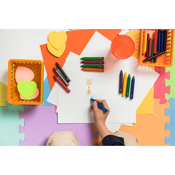 BiC Kids Plastidecor Trójkątne kredki świecowe 12 sztuk
