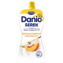 Danio Serek brzoskwiniowo-gruszkowy 120 g