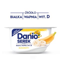 Danio Serek bananowy 130 g