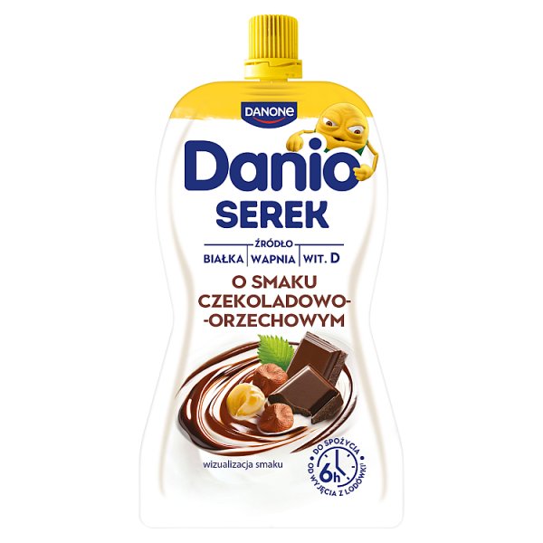 Danio Serek o smaku czekoladowo-orzechowym 120 g