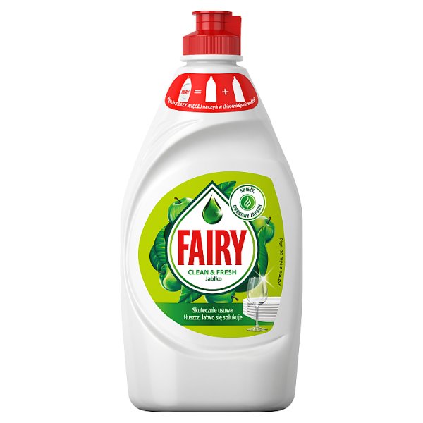 Fairy Clean &amp; Fresh Jabłko Płyn do mycia naczyń 450ML