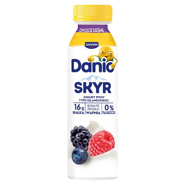 Danio Skyr jogurt pitny typu islandzkiego owoce leśne 270 g