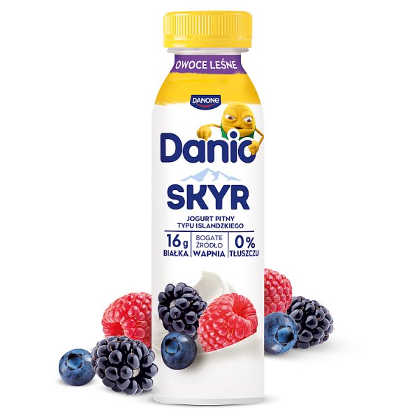 Danio Skyr jogurt pitny typu islandzkiego owoce leśne 270 g