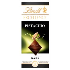Lindt Excellence Czekolada ciemna z karmelizowanymi kawałkami pistacji i solą morską 100 g