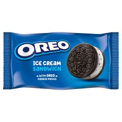 Oreo Ciastka kakaowe z masą lodową o smaku waniliowym 110 ml