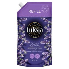 Luksja Aroma Senses Pielęgnujące mydło w płynie o zapachu lawendy opakowanie uzupełniające 900 ml