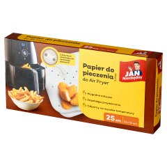 Jan Niezbędny Papier do pieczenia do Air Fryer 25 sztuk