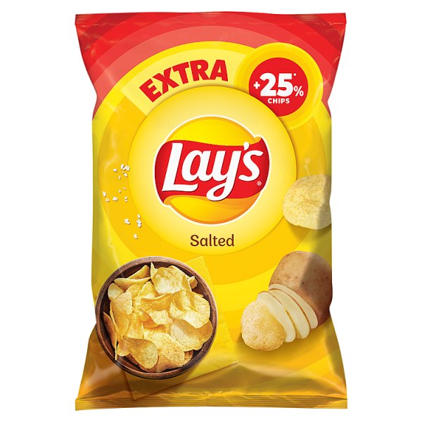 Lay&#039;s Chipsy ziemniaczane solone 163 g