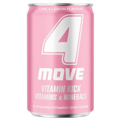 4Move Vitamin Kick Niegazowany napój o smaku limonkowo-cytrynowym 150 ml