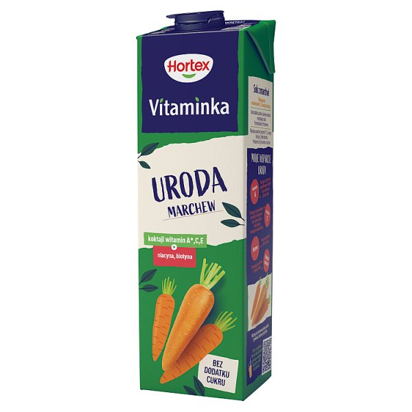 Hortex Vitaminka Sok uroda marchew 1 l