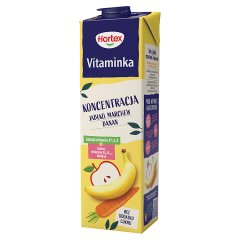 Hortex Vitaminka Sok koncentracja jabłko marchew banan 1 l