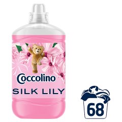 Coccolino Silk Lily Płyn do płukania tkanin koncentrat 1700 ml (68 prań)
