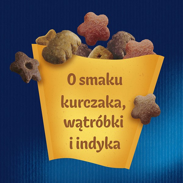 Felix Party Mix Original Przekąski o smaku kurczaka wątróbki i indyka 60 g