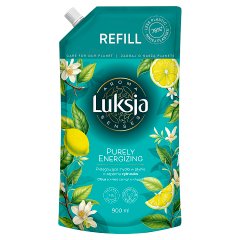 Luksja Aroma Senses Pielęgnujące mydło w płynie o zapachu cytrusów opakowanie uzupełniające 900 ml
