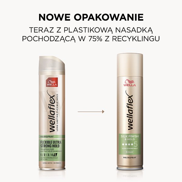 Wella Wellaflex Flexible Ultra Strong Hold Spray do włosów 250 ml