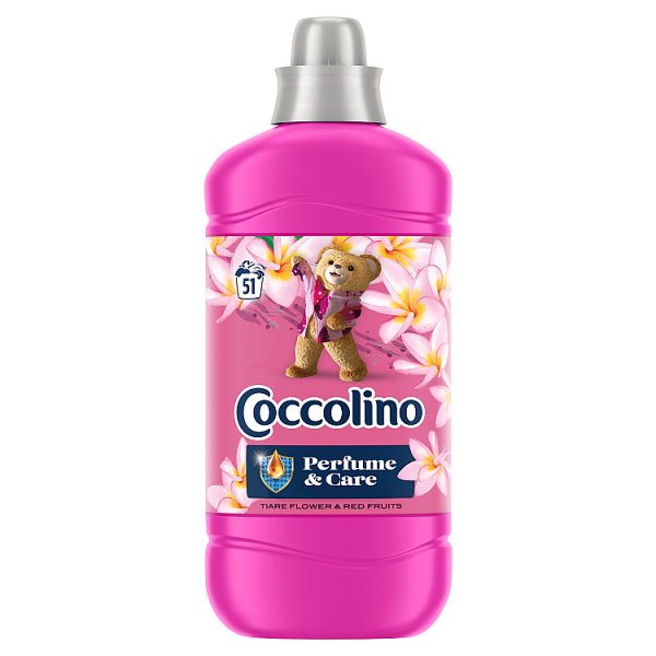 Coccolino Tiare Flower &amp; Red Fruits Płyn do płukania tkanin koncentrat 1275 ml (51 prań)