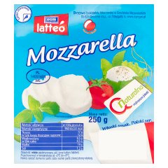 Latteo Mozzarella naturalna 250 g