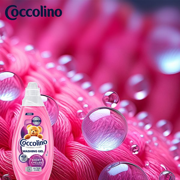 Coccolino Wonder Wash Ultra Care Żel do prania 1480 ml (37 prań)