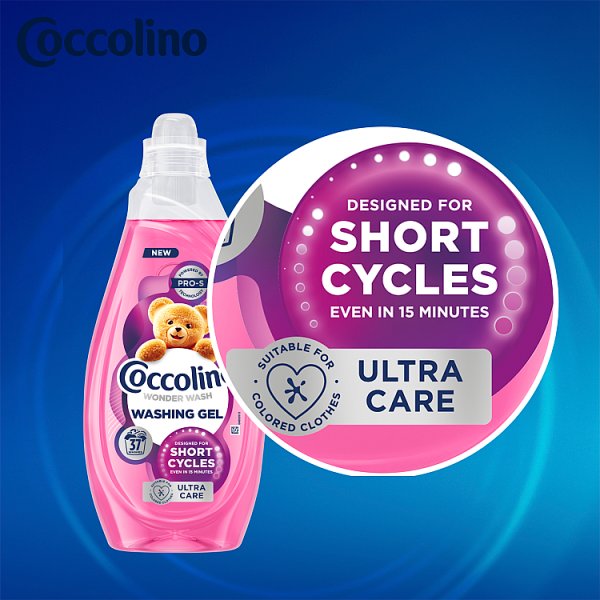 Coccolino Wonder Wash Ultra Care Żel do prania 1480 ml (37 prań)