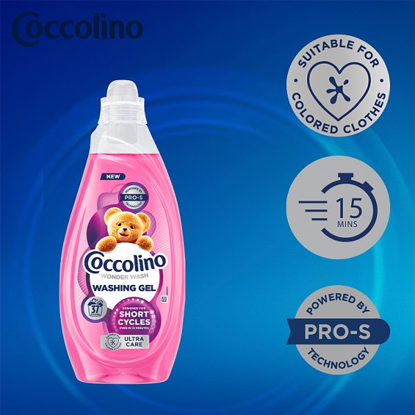 Coccolino Wonder Wash Ultra Care Żel do prania 1480 ml (37 prań)